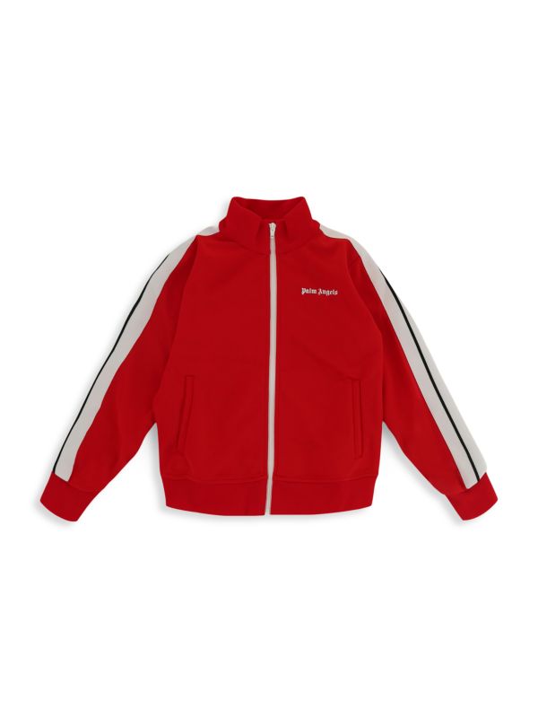 Palm Angels Little Boy's & Boy's Striped Track Jacket